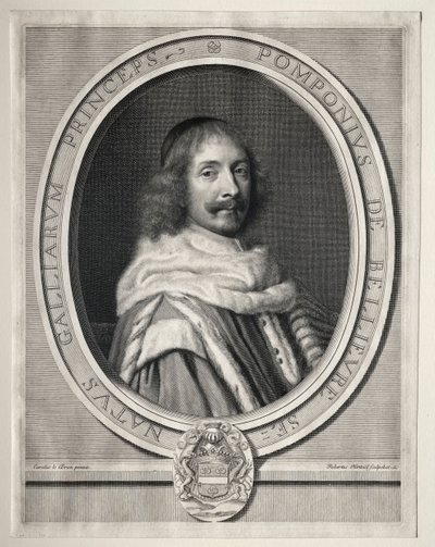 Pompone II de Belliere by Robert Nanteuil