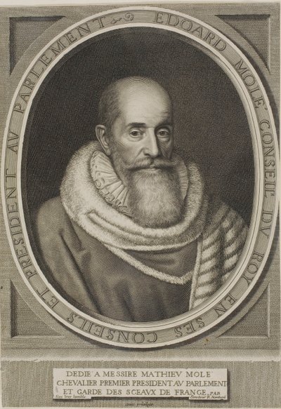 Portrait of Edouard Molé by Robert Nanteuil