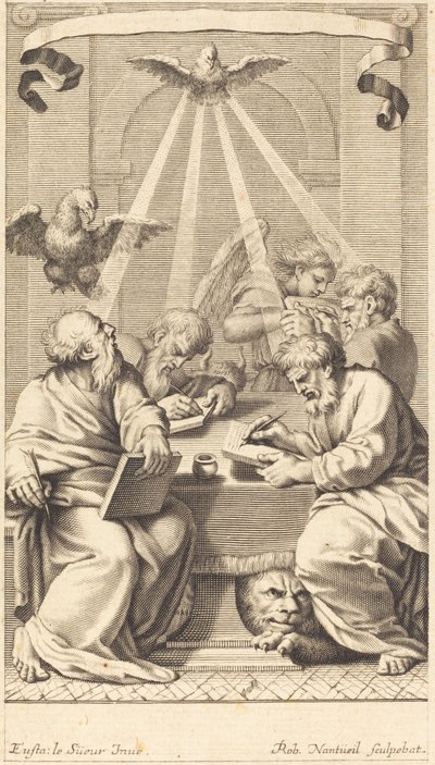 The Four Evangelists by Robert Nanteuil