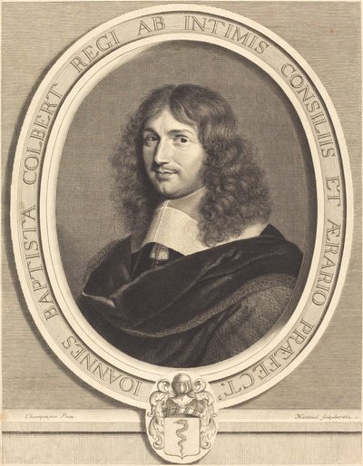 Jean-Baptiste Colbert by Robert Nanteuil after Philippe de Champaigne