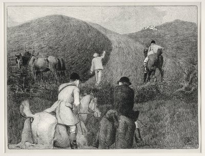 Hunting Scene by Robert Polhill Bevan