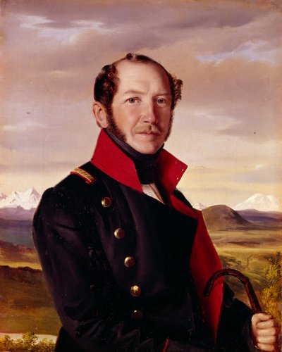 Nikolai Lorer on the Caucasus, 1838 by Robert Schwede