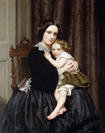 A Mother and Her Child by Robert Scott Tait