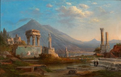 Vesuvius and Pompeii by Robert Seldon Duncanson