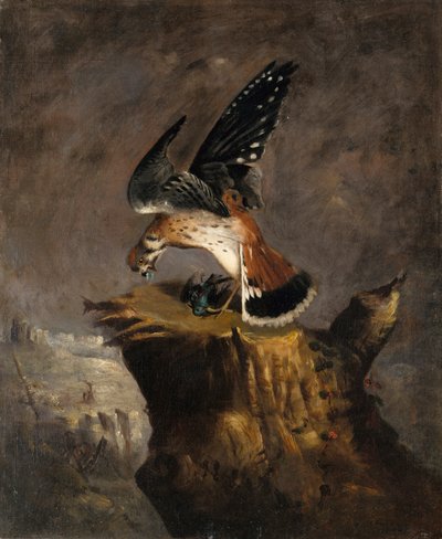 Vulture and Its Prey, 1844 by Robert Seldon Duncanson