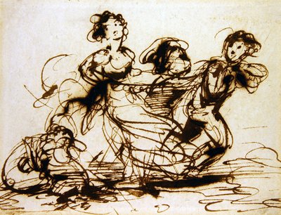 Children Playing by Robert Smirke