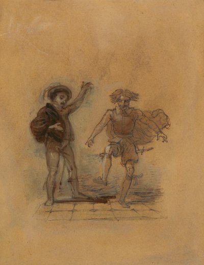 Malvolio Dancing by Robert Smirke