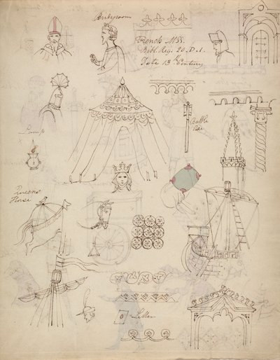Studies From a French MSS Bible Registry by Robert Smirke