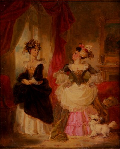 The Rivals, c1827 by Robert Smirke