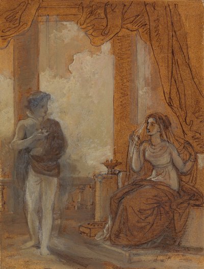 Viola and Olivia by Robert Smirke