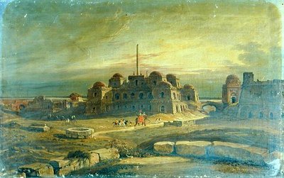 View of the Purana Kila, Near Delhi by Robert Smith