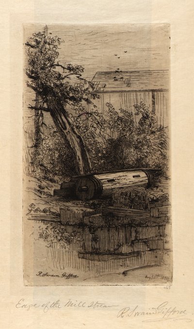 Edge of the Mill Stream by Robert Swain Gifford
