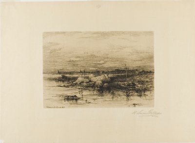 The Mouth of the Apponagansett by Robert Swain Gifford