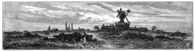 Windmill on Wimbledon Common by Robert Taylor Pritchett