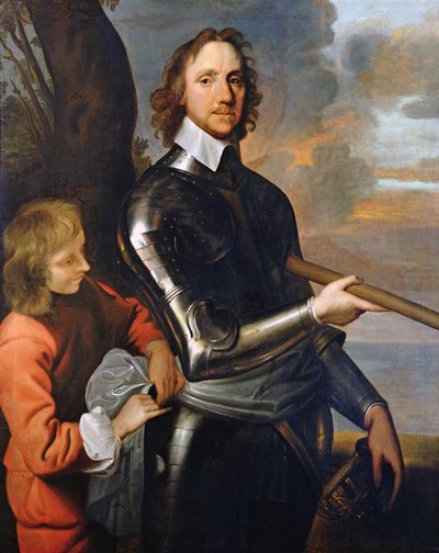 Portrait of Oliver Cromwell (1599-1658) 1649 by Robert Walker