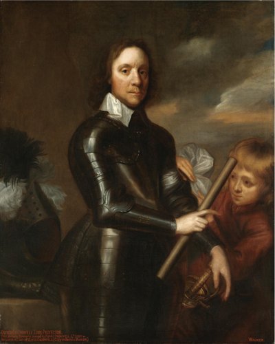 Portrait of Oliver Cromwell 1599-1658 by Robert Walker
