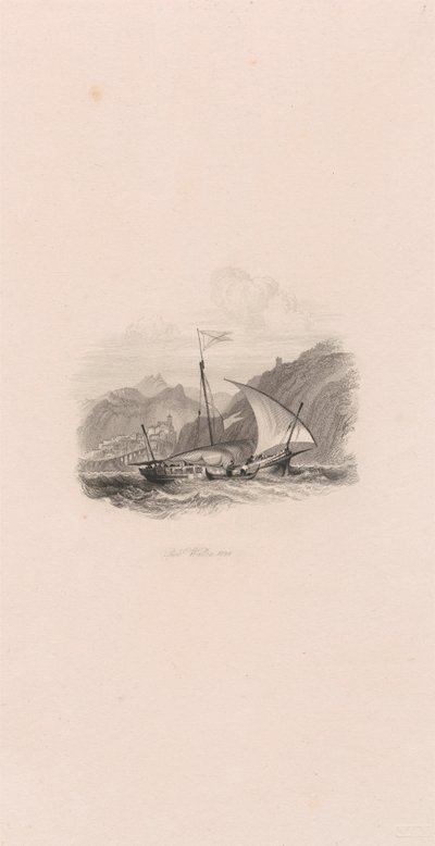 Amalfi (vignette) by Robert Wallis