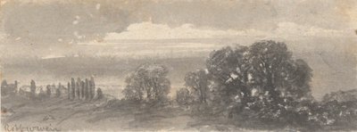 Landscape - Trees by Robert Walter Weir