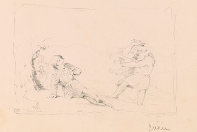 Scene from Scott by Robert Walter Weir