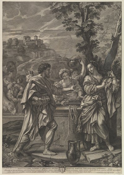 Rebecca at the Well by Robert van Audenaerde