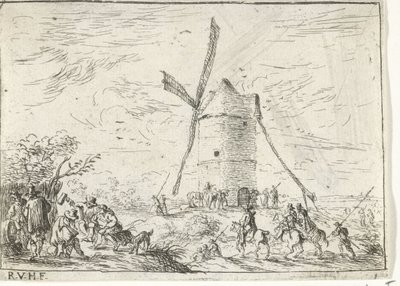 Windmill by Robert van den Hoecke