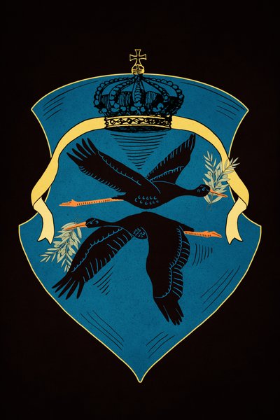 Crown And Crane by Roberta Murray