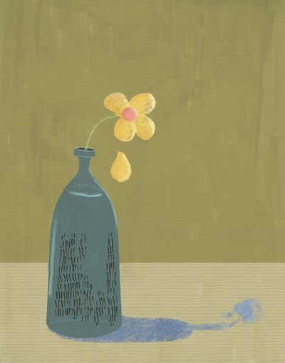 Wilted Daisy by Roberta Murray