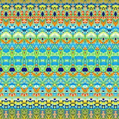 Tropical Fish Stripe by Robyn Parker