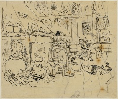 Misery at Home by Rodolphe Bresdin