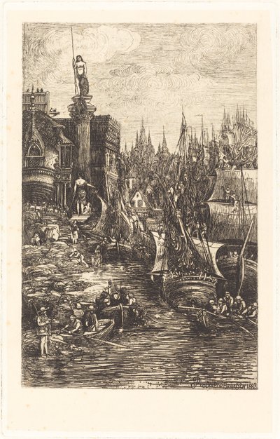 My Dream by Rodolphe Bresdin