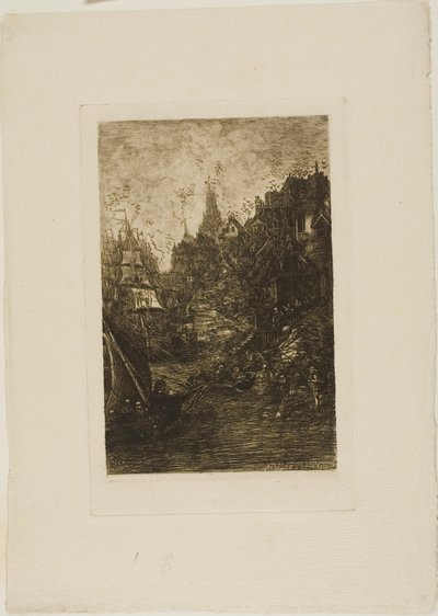 My Dream by Rodolphe Bresdin