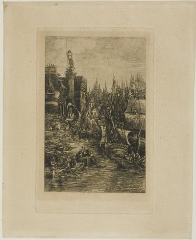 My Dream by Rodolphe Bresdin