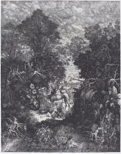 The Good Samaritan by Rodolphe Bresdin