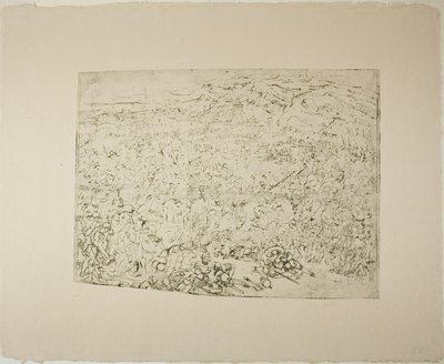 The Great Battle by Rodolphe Bresdin