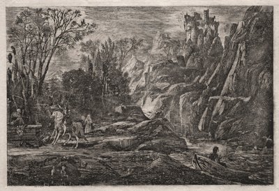 The Knight and Death, 1866 by Rodolphe Bresdin