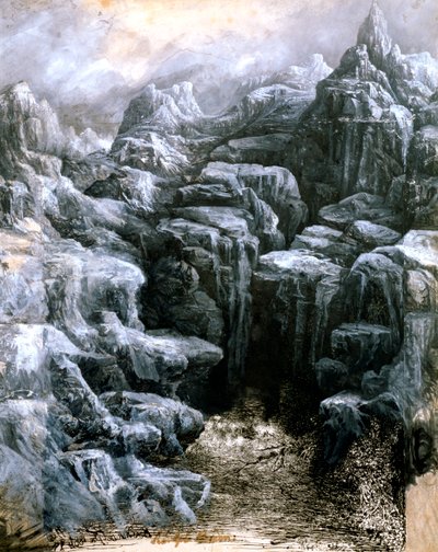 The Rocks by Rodolphe Bresdin