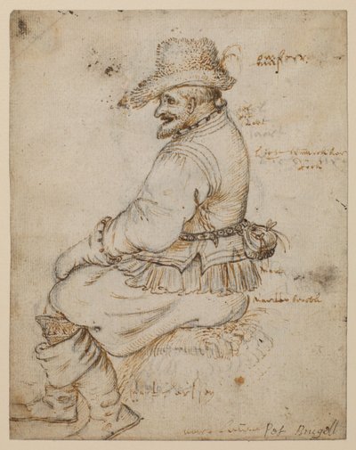 Seated Burgher by Roelandt Jacobsz. Savery