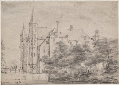 Zuylen Castle Near Utrecht by Roelant Roghman