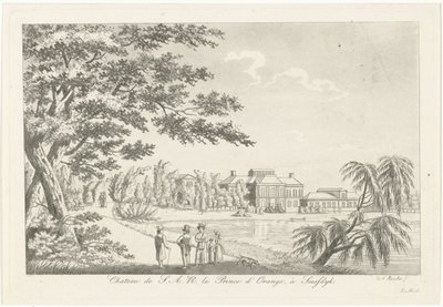 View of Soestdijk Palace by Roelof van der Meulen