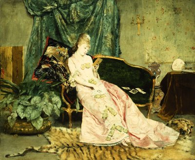 An Elegant Lady by Rogelio Egusquiza
