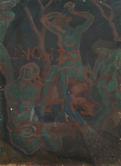 Female Nudes in a Landscape by Roger Eliot Fry