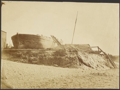 Beached Boat by Roger Fenton