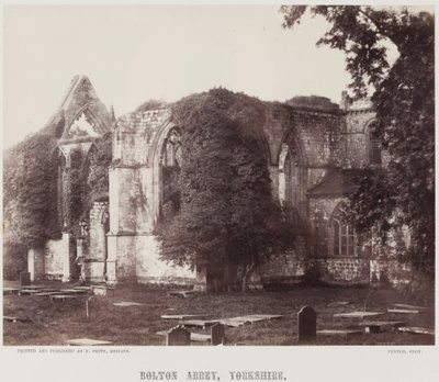 Bolton Abbey, Yorkshire, c.1857 by Roger Fenton
