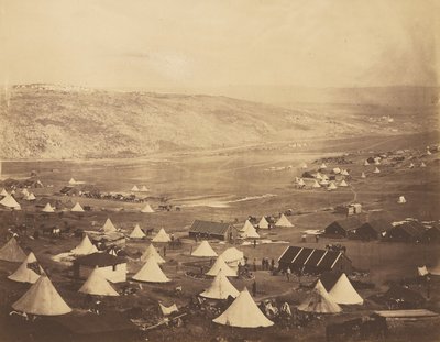 Cavalry Camp, looking towards Kadikoi by Roger Fenton
