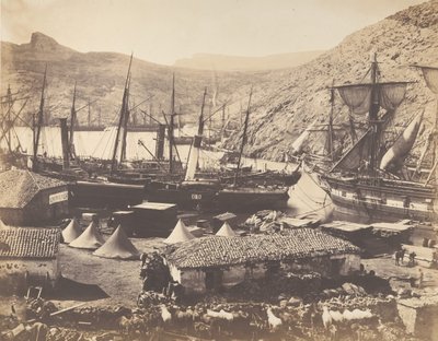 Cossack Bay, Balaklava by Roger Fenton