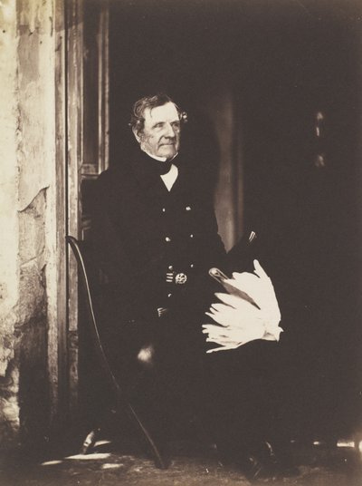 Field Marshall Lord Raglan, Crimea, 1855 by Roger Fenton