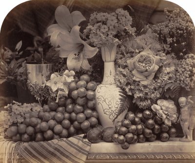 Fruit and Flowers by Roger Fenton