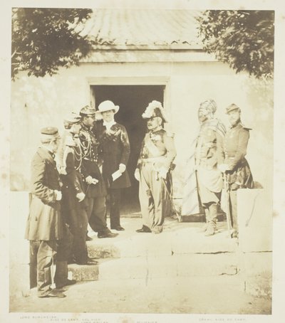 Group at Headquarters by Roger Fenton