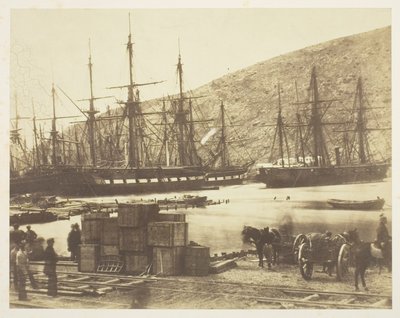 Head of Harbour, Balaklava by Roger Fenton