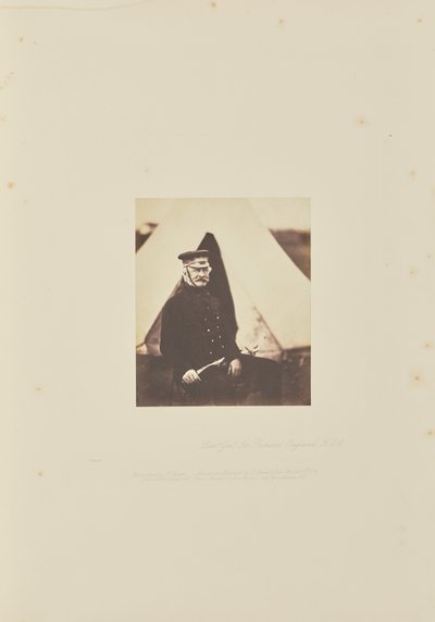 Lt. General Sir Richard England, K.C.B. by Roger Fenton